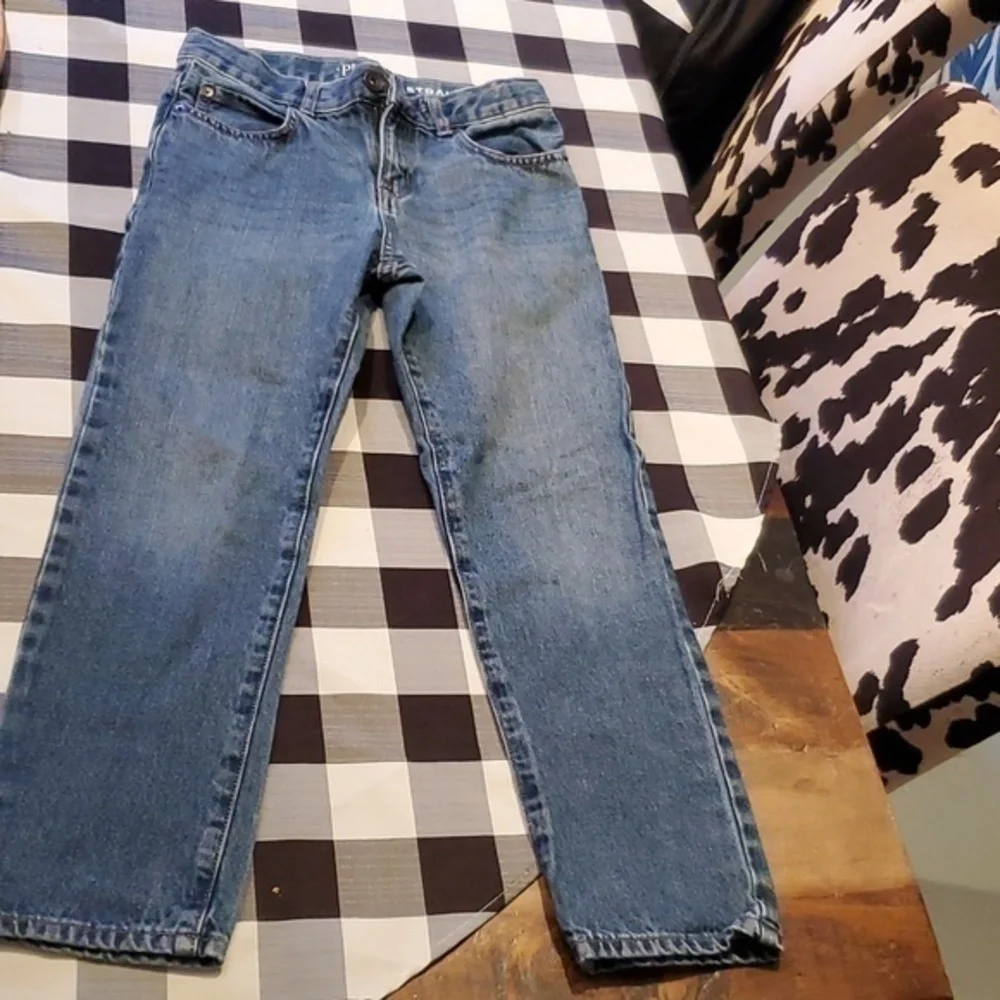 Children's Place Jeans Straight Leg Size 8 with adjustable wristband